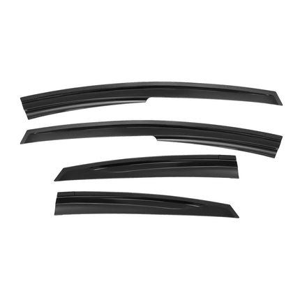 4x Windabweiser Regenabweiser für Toyota Prius 2012-2015 Acryl Dunkel