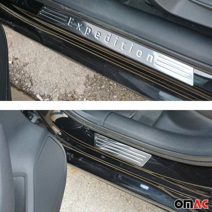 Einstiegsleisten Türschweller Edition für VW Tiguan Touareg Edelstahl Chrom 4x