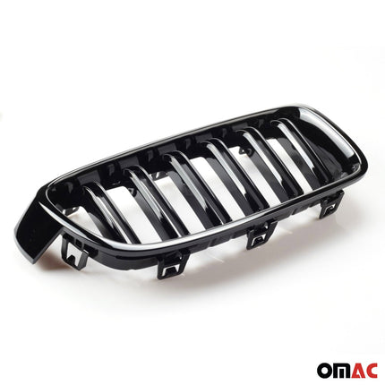 Nieren Grill Kühlergrill für BMW 4er F32 F33 F36 2013-2020 M4 Schwarz