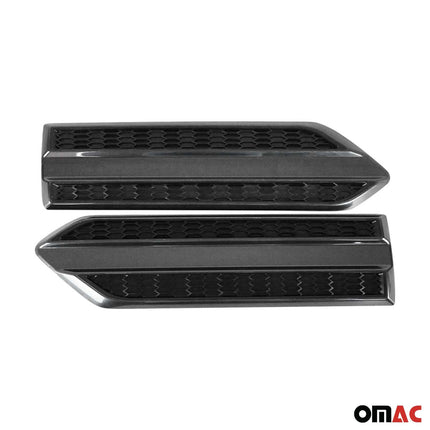 Seitentürleiste Türleisten Türschutz für VW Amarok 2010-2020 ABS Schwarz 2x