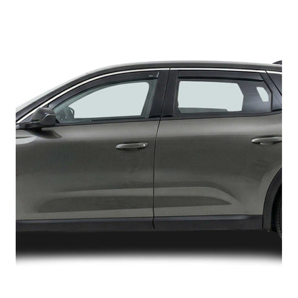 Windabweiser Regenabweiser für Citroen C5 X 2022-2026 Dunkel Acryl 4tlg
