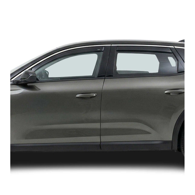 Windabweiser Regenabweiser für Citroen C5 X 2022-2026 Dunkel Acryl 4tlg