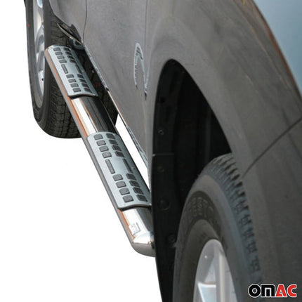 Stahl Trittbretter Schwellerrohre für Toyota Land Cruiser Prado J150 2009-2023