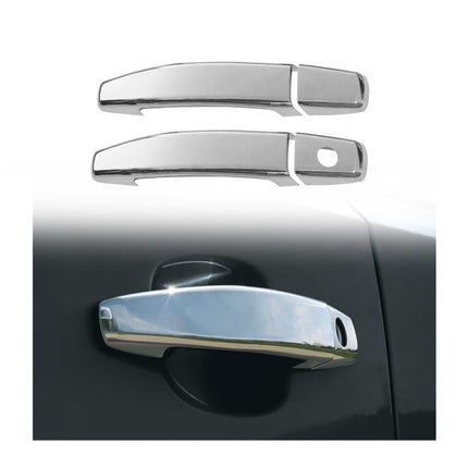 Türgriffkappen Blenden für Chevrolet Aveo 2011-2021 Chrom Edelstahl 2-Tür 4 tlg