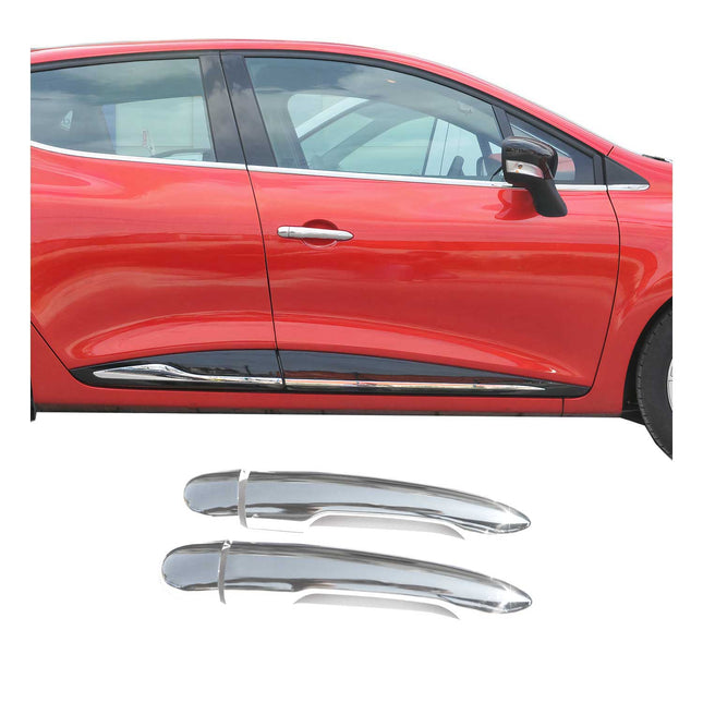 Chrom Türgriff Blende für Renault Megane 2008-2016 2-Tür Edelstahl 4tlg