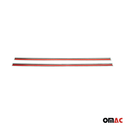 Fensterleisten Zierleisten für Mercedes Citan W415 2012-2021 Edelstahl Chrom 2x