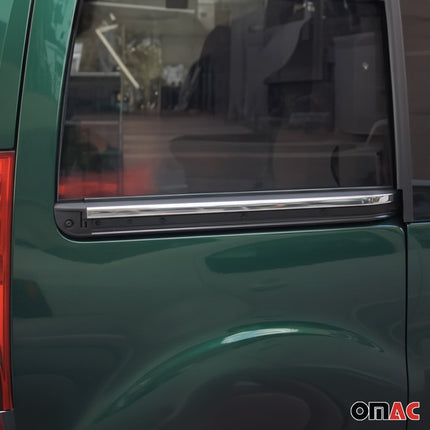 Seitentürleiste Türschutzleiste für Peugeot Partner Tepee 2008-2018 Edelstahl 2x