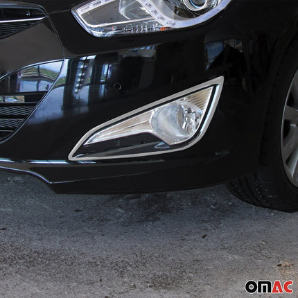 Nebelscheinwerfer Rahmen Chrom für Hyundai i40 Wagon 2012-2021 Edelstahl 2x