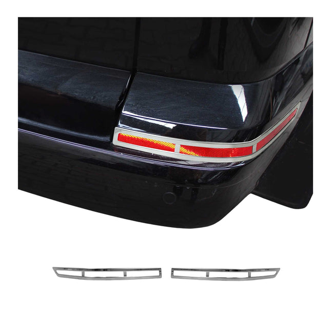 Heckklappe Reflektor Blenden Reflektorleiste für VW T6 T6.1 alle 2015-2024 Chrom