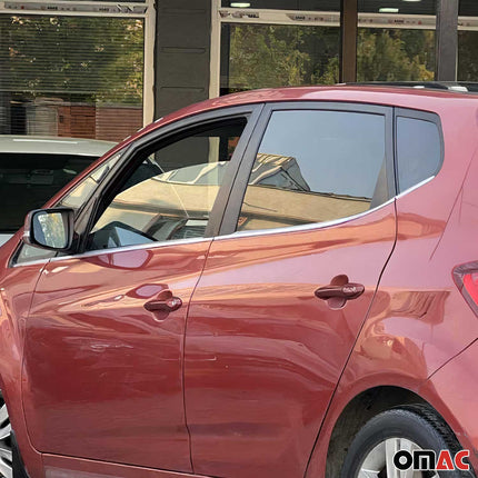 Fensterleisten Zierleisten für Hyundai ix20 2010-2021 Edelstahl Chrom 8tlg