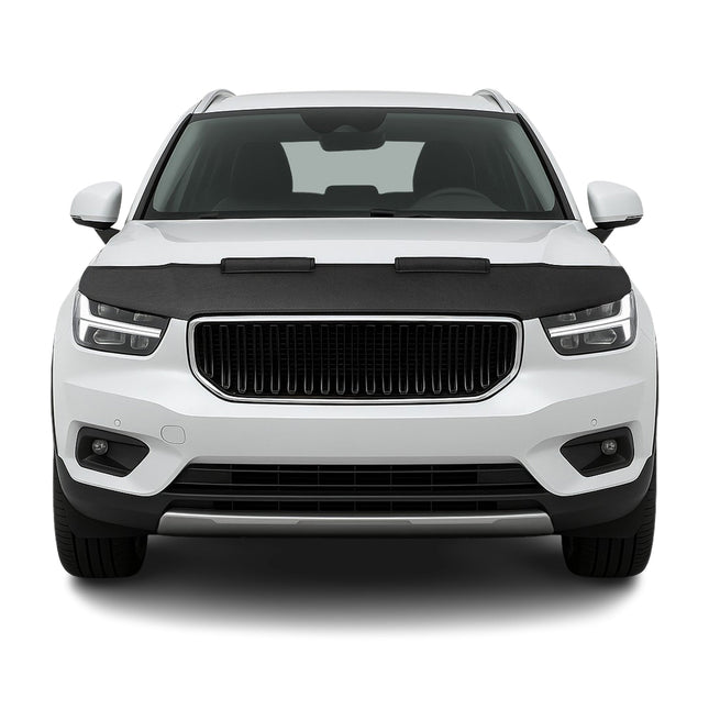Haubenbra Steinschlagschutz Bonnet Bra für Volvo XC40 2018-2026 Carbon Halb