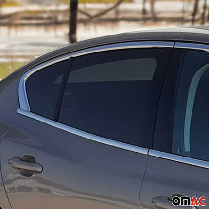 Fensterleisten Zierleisten für Ford Focus Stufenheck 2019-2025 Edelstahl 8tlg
