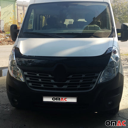 Sonnenblende Motorhaube Deflektor Set für Renault Master 3 2014-2020 Acryl 2tlg