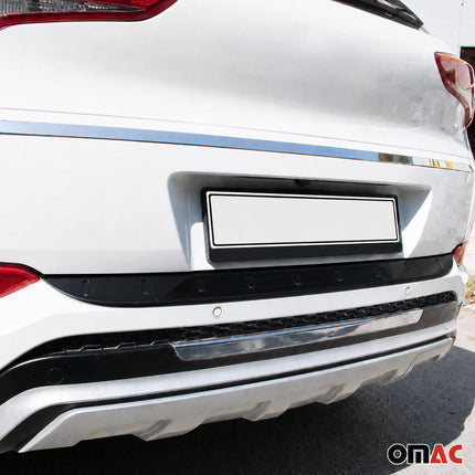 Ladekantenschutz für Hyundai Tucson III 2016-2018 Pre-FL Acryl glänzend schwarz