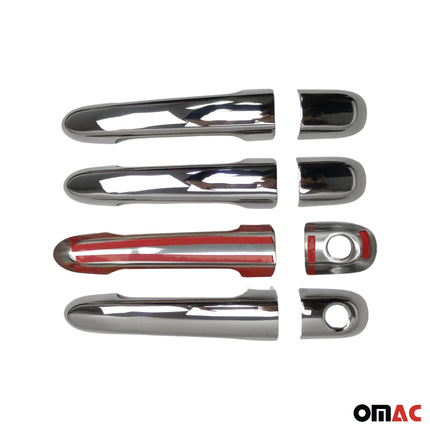 Chrom Türgriff Blende für Hyundai Accent Limo 2005-11 4Tür Edelstahl 4tlg