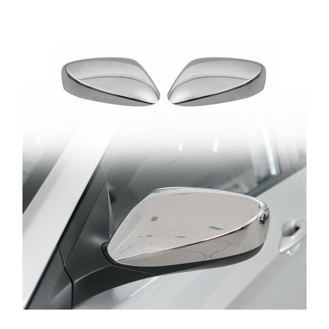 Spiegelkappen Spiegelabdeckung für Hyundai i30 2012-2017 Edelstahl Chrom 2tlg