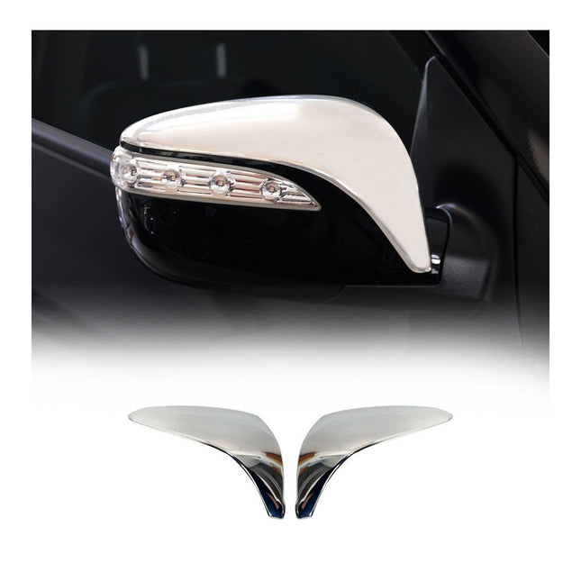 Spiegelkappen Spiegelabdeckung für Hyundai ix35 2010-2015 Edelstahl Chrom 2tlg