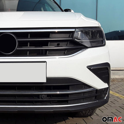 Nebelscheinwerfer Rahmen Umrandung für VW Tiguan 2020-2024 Edelstahl Chrom 4tlg