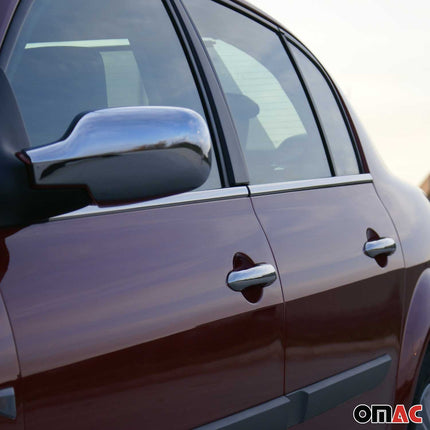 Fensterleisten Zierleisten für Renault Megane 2002-2009 Kombi Stufenheck Chrom