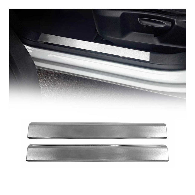 Einstiegsleisten Türschweller für Skoda Superb 2005-2026 Edelstahl Chrom 2tlg