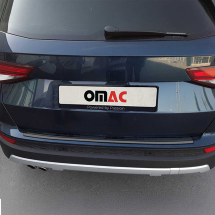 Ladekantenschutz Stoßstange für Seat Ateca 2016-2026 Edelstahl Dunkel Chrom