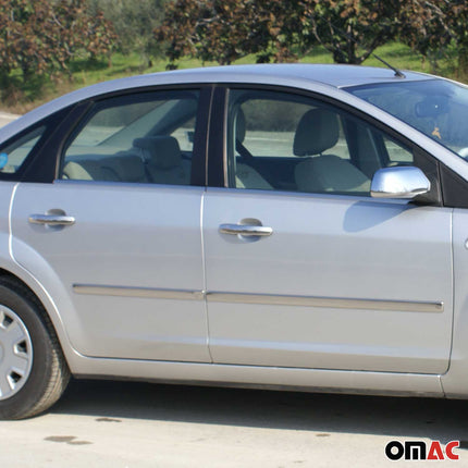Fensterleisten Zierleisten für Ford Focus 1998-2005 Edelstahl Chrom 4tlg