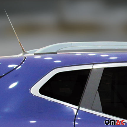 Dachreling Relingträger Aluminium für Ford Kuga II 2012-2019 Alu Silber 2x