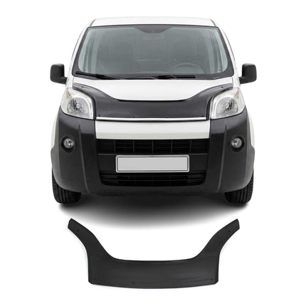 Motorhaube Deflektor Insekten Steinschlagschutz für Fiat Qubo 2008-2019 Dunkel