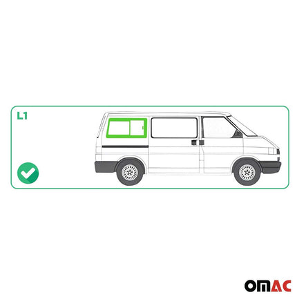 Seitenfenster Schiebefenster für VW T4 Transporter 1990-2003 Hinten Rechts L1 RS