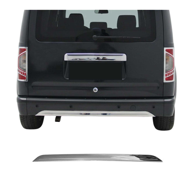 Stoßstange Leiste Kofferraumleiste für Ford Connect 2009-2014 Edelstahl Chrom