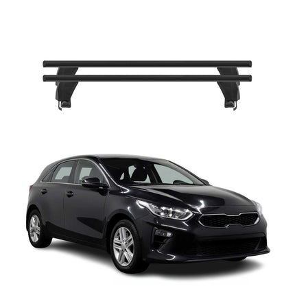 Menabo Dachträger Grundtäger für Kia Ceed SportsWagon 2019-2026 50kg Alu Schwarz