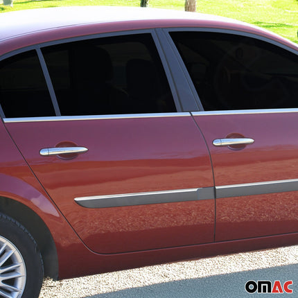 Chrom Türgriff Blende für Renault Megane 2002-2009 2-Tür Edelstahl 4tlg