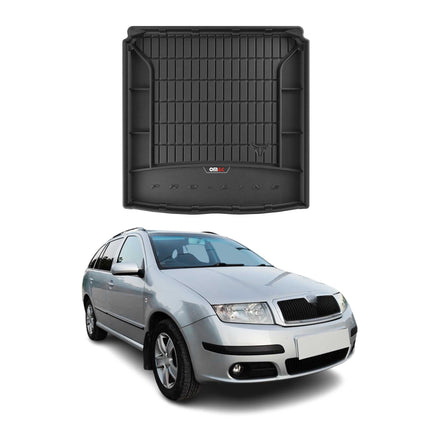 OMAC Gummi Kofferraumwanne für Skoda Fabia Kombi 1999-2007 TPE Laderaumwanne