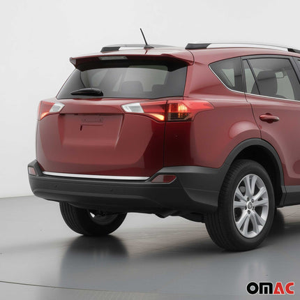 Kofferraumleiste Heckklappe Leiste für Toyota RAV4 2013-2015 Edelstahl Chrom