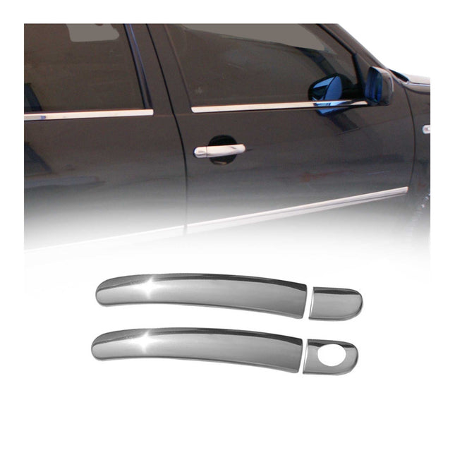 Chrom Türgriff Blende für VW Polo 2002-2009 Edelstahl 4tlg