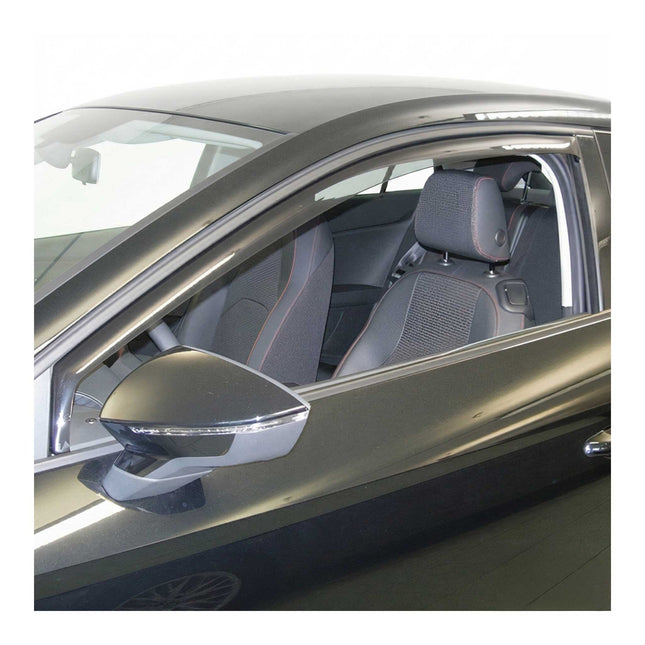 Windabweiser Regenabweiser für Seat Leon SC Coupe 2013-2018 3tür Dunkel Acryl 2x