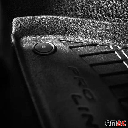 OMAC Gummi Fußmatten für Kia Sorento 2002-2009 Premium TPE Automatten Schwarz 4x