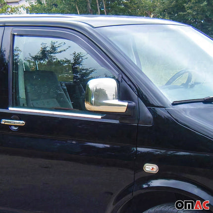Spiegelabdeckung Spiegelkappen für VW T5 Multivan V 2003-2010 Chrom ABS