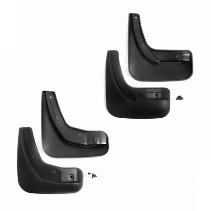 Schmutzfänger Kotflügel für Chevrolet Captiva 2006-2017 Kunststoff Schwarz 4tlg