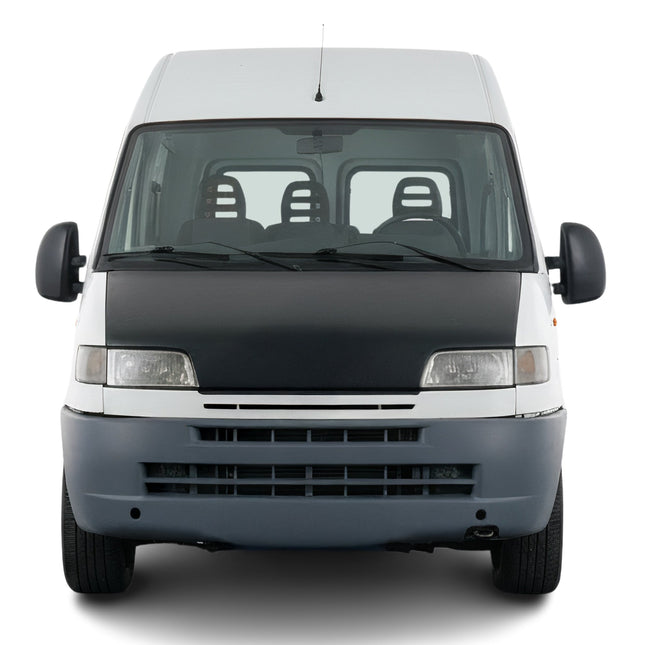 Haubenbra Bonnet Bra Steinschlagschutz für Peugeot Boxer 1994-2002 Schwarz 1tlg