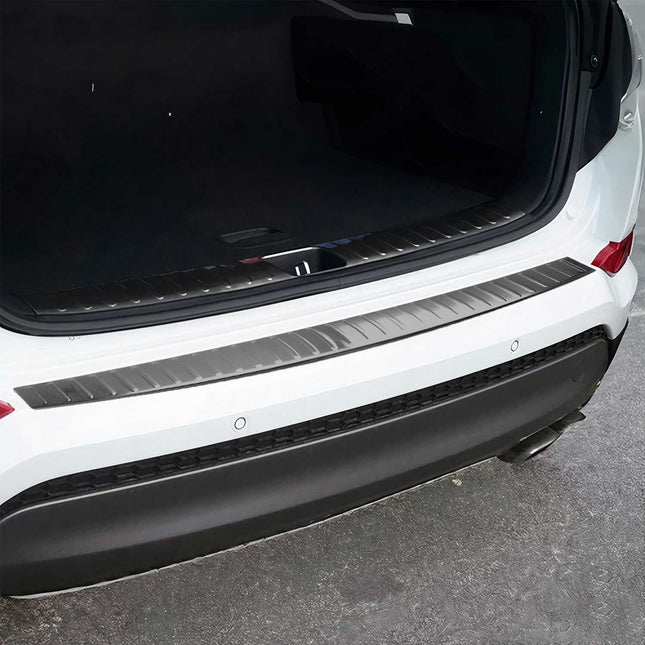 Ladekantenschutz für Hyundai Tucson III 2016-2018 Pre-FL Edelstahl Dunkel Chrom