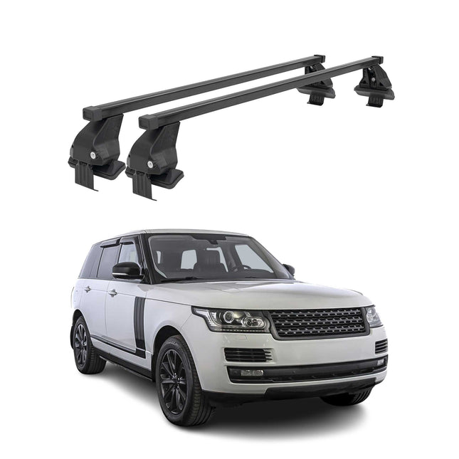Menabo Dachträger für Land Rover Range Rover L405 2013-2021 50kg Schwarz Stahl