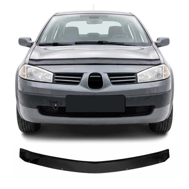 Motorhaube Deflektor Insektenschutz für Renault Megane 2002-2009 Dunkel