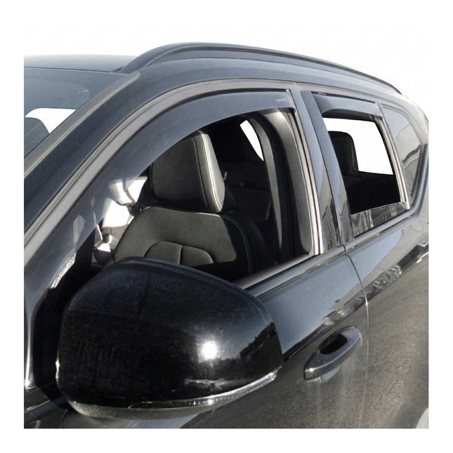 Windabweiser Regenabweiser für Volvo XC40 2018-2026 Dunkel Acryl 4tlg