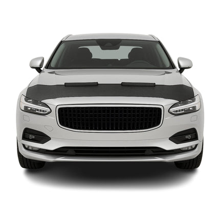 Haubenbra Steinschlagschutz Bonnet Bra für Volvo V90 2016-2025 Carbon Optik Halb