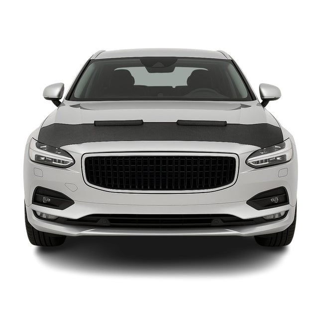 Haubenbra Steinschlagschutz Bonnet Bra für Volvo V90 2016-2025 Carbon Optik Halb