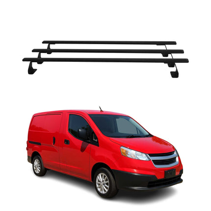 Dachträger Grundtäger für VW T7 Multivan 2021-2026 75kg Stahl Schwarz 3tlg