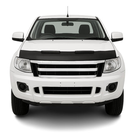 Haubenbra Steinschlagschutz Bonnet Bra für Ford Ranger 2009-2012 Schwarz Halb