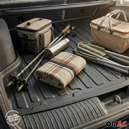 Kofferraumwanne Laderaumwanne für BMW X5 E53 1999-2006 Gummi TPE Schwarz