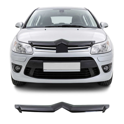 Motorhaube Deflektor Insektenschutz für Citroen C4 Schrägheck 2008-2010 Dunkel